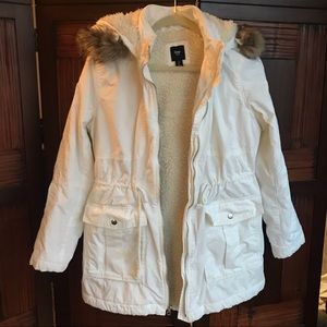 Winter White Coat